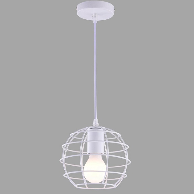 Подвесной светильник Arte Lamp A1110SP-1WH Фото № 3