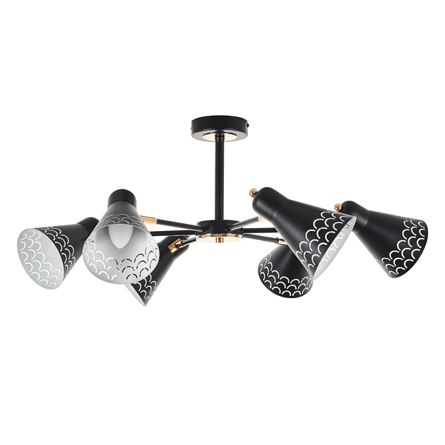 Потолочная люстра MyFar Chilly MR1531-6C изображение 3 Потолочная люстра MyFar Chilly MR1531-6C Фото № 3