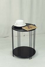 Кофейный стол Sheffilton SHT-CT34 черный муар/черный глянец 2502873002 1