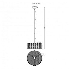 Подвесной светильник iLamp Panorama D4688-50 SGD 1