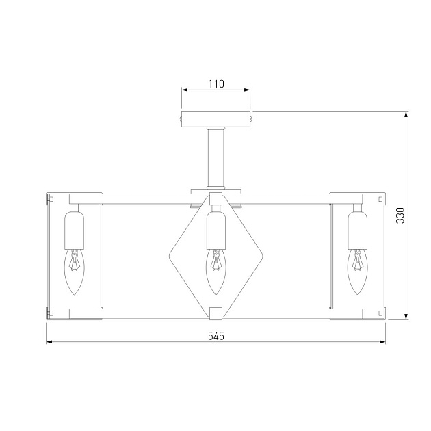 Потолочная люстра Eurosvet Aragon 60126/5 черный Smart изображение 2 Потолочная люстра Eurosvet Aragon 60126/5 черный Smart Фото № 2