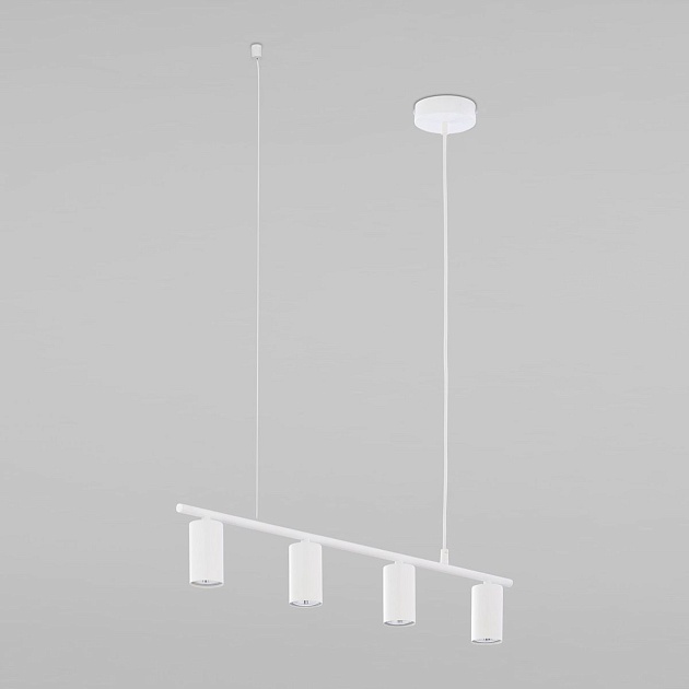 Подвесная люстра TK Lighting 4422 Logan White Фото № 