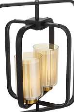 Подвесная люстра Lumina Deco Indivia LDP 1238-2 BK+MD 1