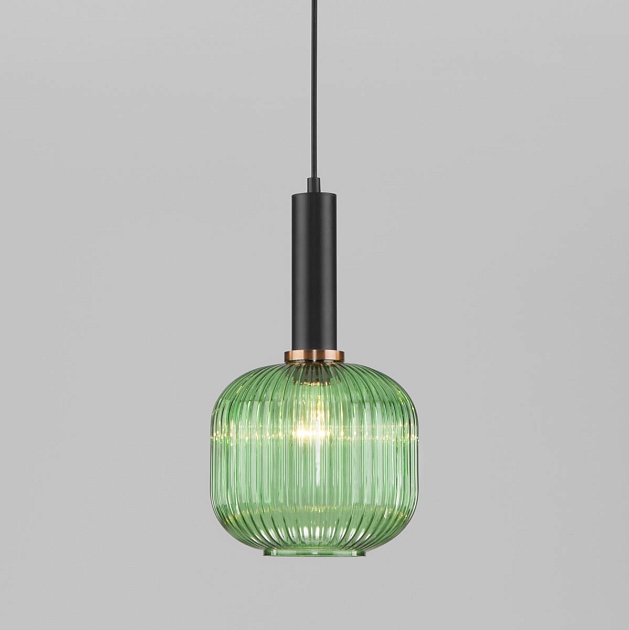 Подвесной светильник Eurosvet 50182/1 зеленый изображение Подвесной светильник Eurosvet 50182/1 зеленый Фото №