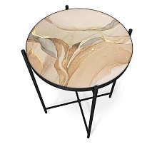 Журнальный стол Sheffilton SHT-CT8-3 дымчатый топаз/черный муар 5093730102 2