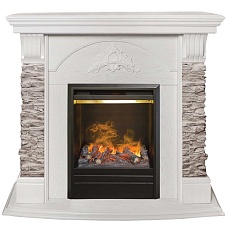 Электрокамин Realflame Athena GR WT с очагом 3D Olympic 342132