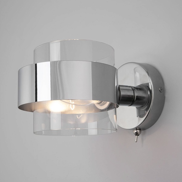 Бра Eurosvet Arcada 70127/1 хром Фото № 4