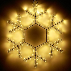 Светодиодная фигура Ardecoled Снежинка ARD-Snowflake-M7-450X375-126Led Warm 025315 1