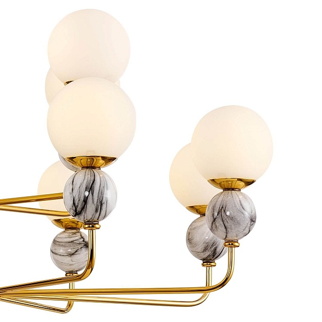 Подвесная люстра Favourite Sangamarmer 3010-12P изображение 3 Подвесная люстра Favourite Sangamarmer 3010-12P Фото № 3