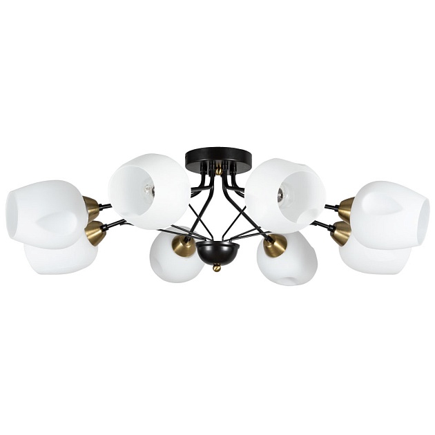 Потолочная люстра Arte Lamp Brighton A2706PL-8CK изображение Потолочная люстра Arte Lamp Brighton A2706PL-8CK Фото №