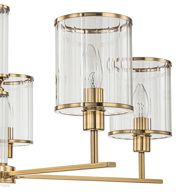 Подвесная люстра Indigo Dante 13022/5R Brass V000409 Фото № 2