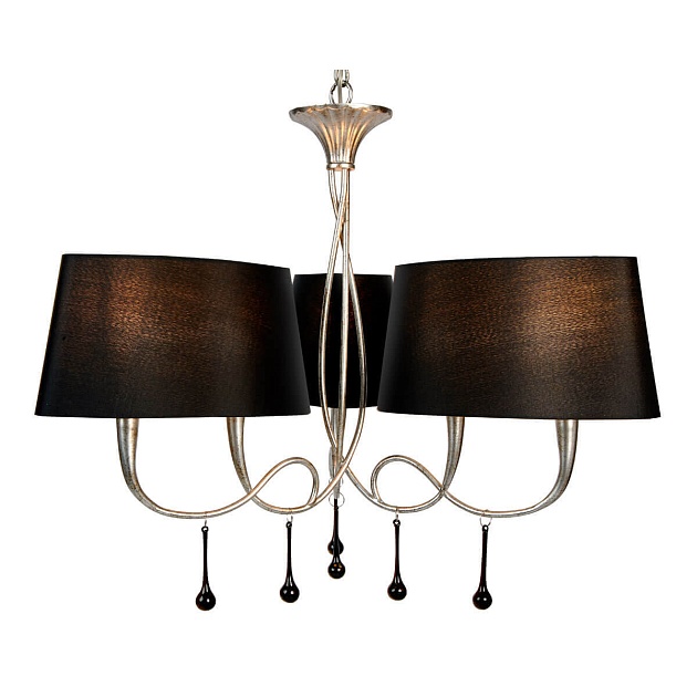 Подвесная люстра Mantra Paola Painted Silver 3530 Фото № 6