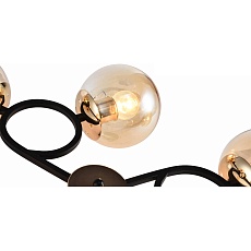 Потолочная люстра Reluce 01338-0.3-06 BK+FGD 2