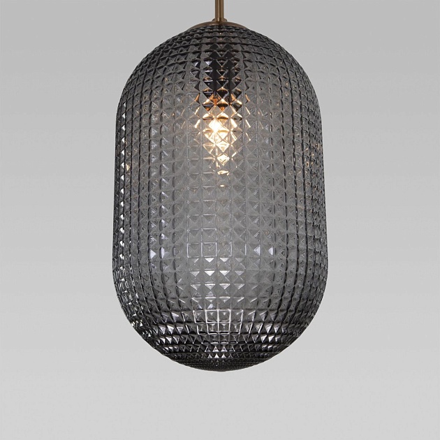 Подвесной светильник Eurosvet Gem 50261/1 темно-серый Фото № 4