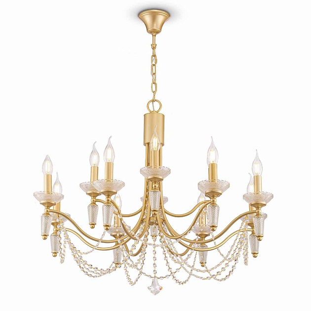 Подвесная люстра Freya Zoe FR2009PL-12G Фото № 10