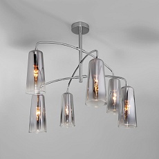 Подвесная люстра Eurosvet Omber 70137/6 хром 4