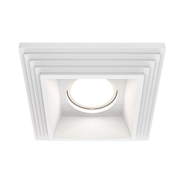 Встраиваемый светильник Maytoni Gyps DL005-1-01-W Фото № 