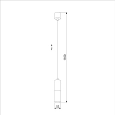 Подвесной светильник TK Lighting 4366 Elit Black 2