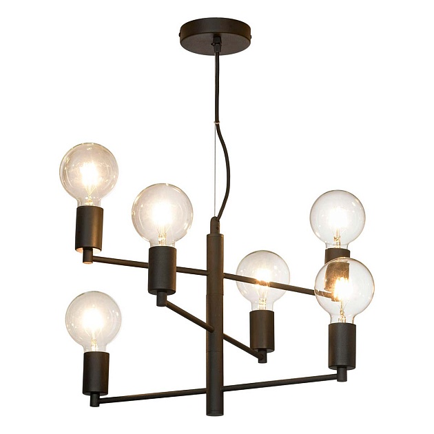 Подвесная люстра Lussole Lgo HURON LSP-8156-CL Фото № 