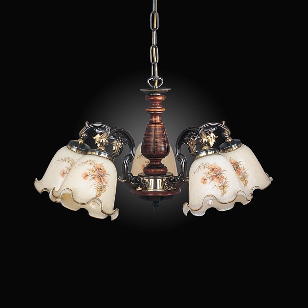 Подвесная люстра Reccagni Angelo L 965/5 DEC Фото № 