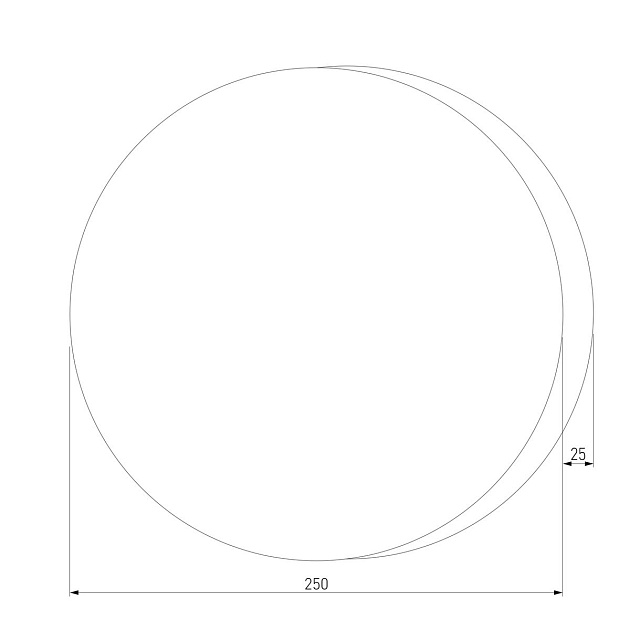 Настенный светильник TK Lighting 3377 Luna 300 Фото № 3