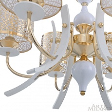 Подвесная люстра Arte Milano Florentia-6067 306067/6 Wh/Gd 3