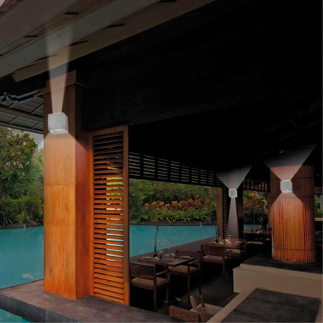 Уличный настенный светодиодный светильник Novotech Street Calle 357518 изображение 4 Уличный настенный светодиодный светильник Novotech Street Calle 357518 Фото № 4