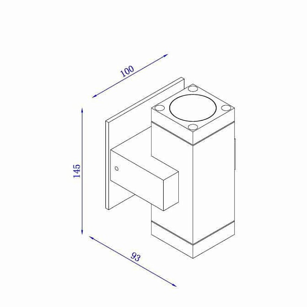 Уличный настенный светильник Lucide Bok 17963/22/12 изображение 2 Уличный настенный светильник Lucide Bok 17963/22/12 Фото № 2