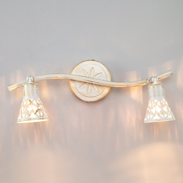 Спот Eurosvet 20027/2 белый с золотом Фото № 4