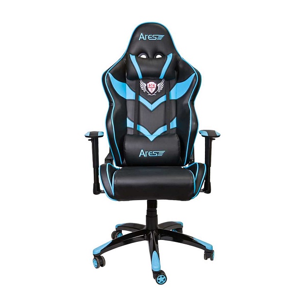 Игровое кресло AksHome Viper синий + черный, экокожа 45705 изображение 7 Игровое кресло AksHome Viper синий + черный, экокожа 45705 Фото № 7