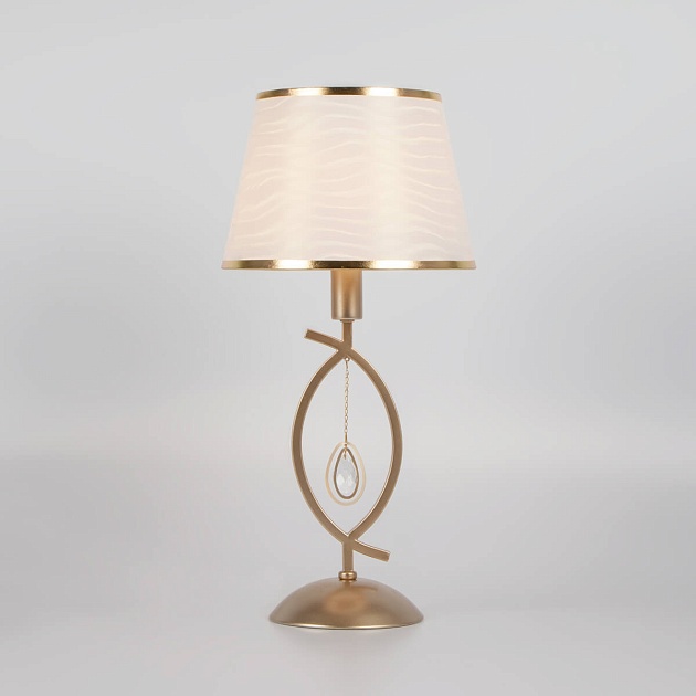 Настольная лампа Eurosvet 01066/1 перламутровое золото Фото № 