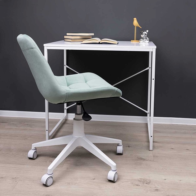 Письменный стол AksHome Opal белый, лдсп 80049 изображение 10 Письменный стол AksHome Opal белый, лдсп 80049 Фото № 10