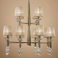 Подвесная люстра Mantra Tiffany Bronze 3870 2