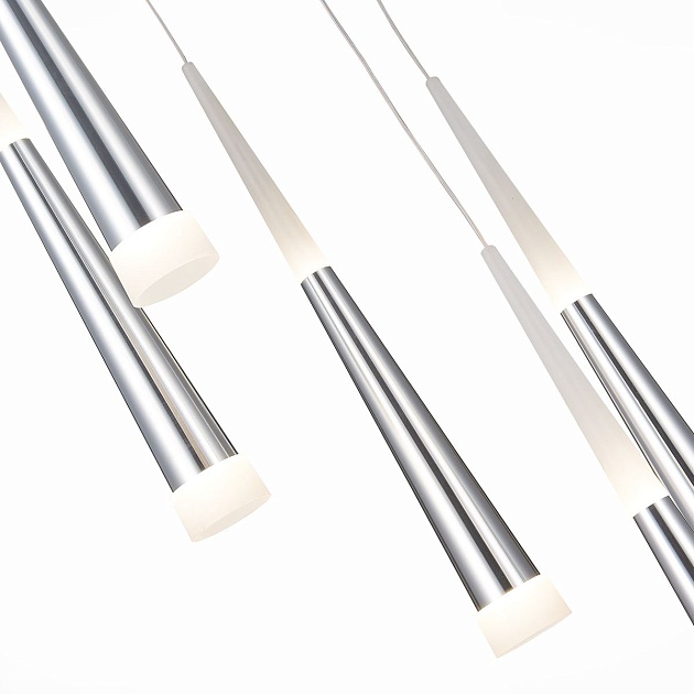 Подвесная светодиодная люстра Evoluce Orpelo SLE200113-05 Фото № 2