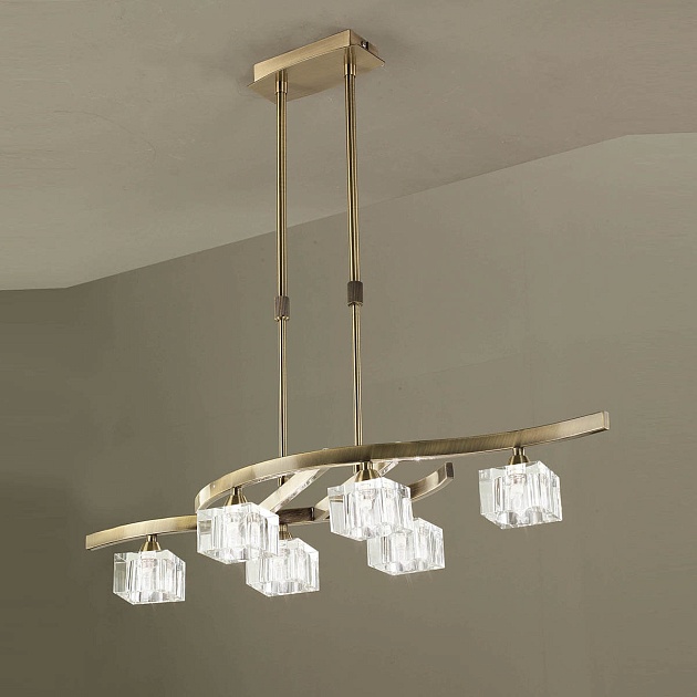 Подвесная люстра Mantra Cuadrax 1105 Фото № 2