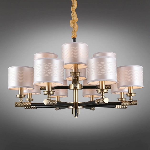 Подвесная люстра Omnilux Albinia OML-57303-12 изображение 2 Подвесная люстра Omnilux Albinia OML-57303-12 Фото № 2