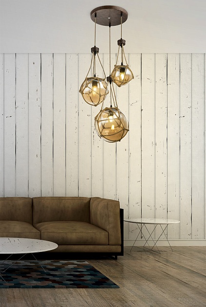 Подвесная люстра Globo Tiko 15859-3H изображение 2 Подвесная люстра Globo Tiko 15859-3H Фото № 2