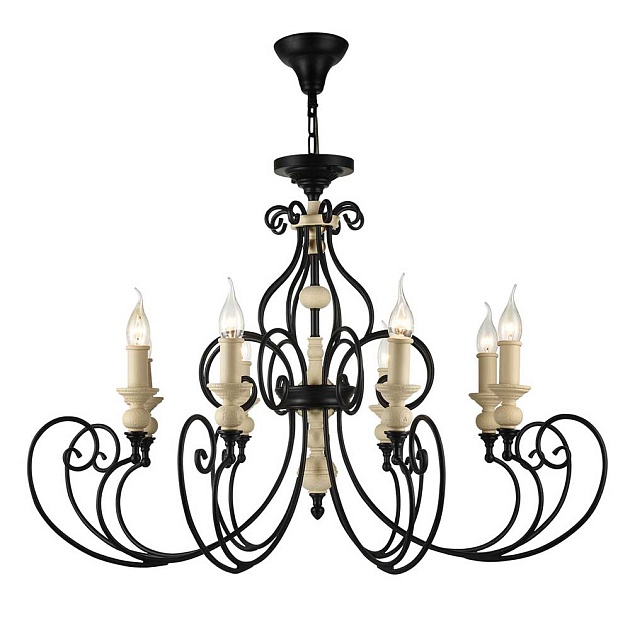 Подвесная люстра Maytoni Karina H631-PL-08-B изображение Подвесная люстра Maytoni Karina H631-PL-08-B Фото №