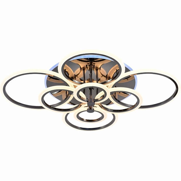 Потолочная светодиодная люстра Evoled Cerina SLE500582-08RGB изображение Потолочная светодиодная люстра Evoled Cerina SLE500582-08RGB Фото №