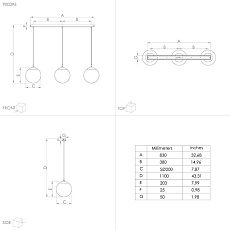 Подвесной светильник Eglo Rondo 900395 2