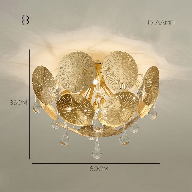 Потолочная люстра Imperium Loft Inca 203834-26 Фото № 