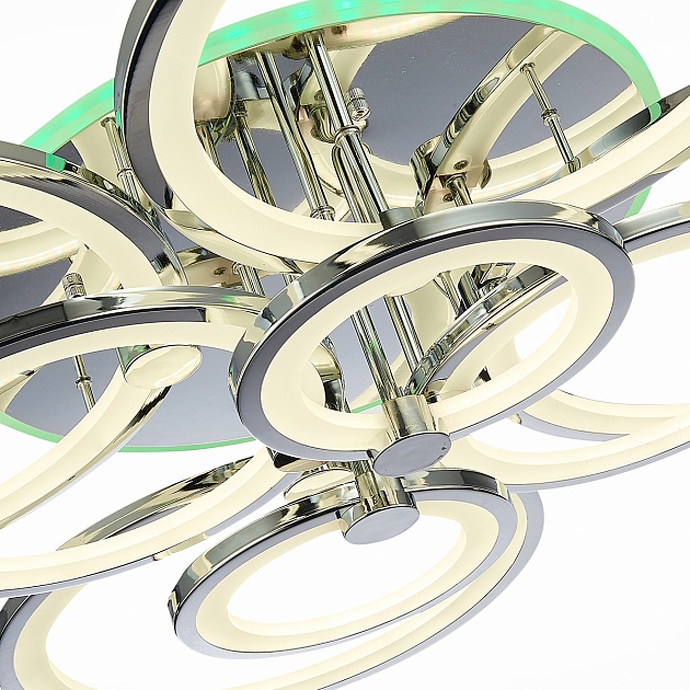 Потолочная светодиодная люстра Evoled Leto SLE200312-08RGB изображение 8 Потолочная светодиодная люстра Evoled Leto SLE200312-08RGB Фото № 8