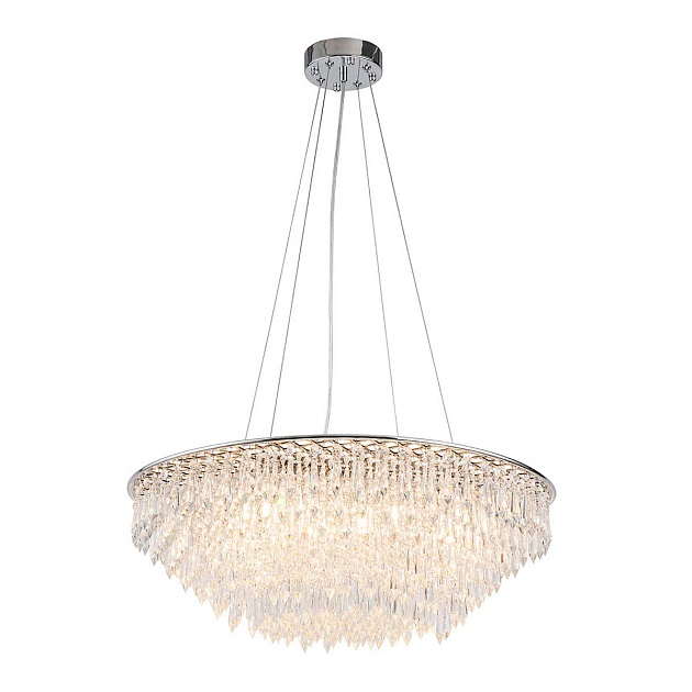 Подвесная люстра Indigo INTRIGO 12028/8P Chrome V000368 Фото № 