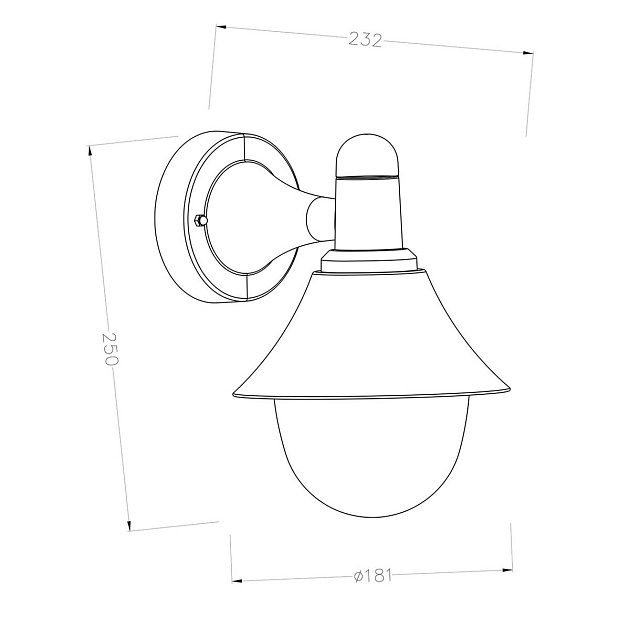 Уличный настенный светильник Escada 30009W/01 изображение 2 Уличный настенный светильник Escada 30009W/01 Фото № 2