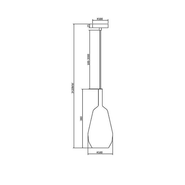 Подвесной светильник Maytoni Duality MOD271PL-01B9 изображение 5 Подвесной светильник Maytoni Duality MOD271PL-01B9 Фото № 5