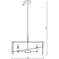 Подвесная люстра Freya Eclipse FR5170PL-08N 1