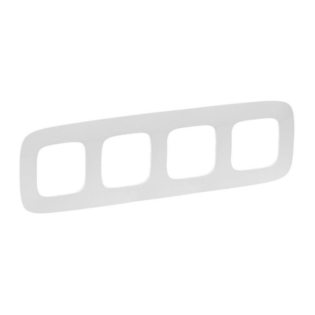Рамка 4-постовая Legrand Valena Allure белая 754304 Фото № 