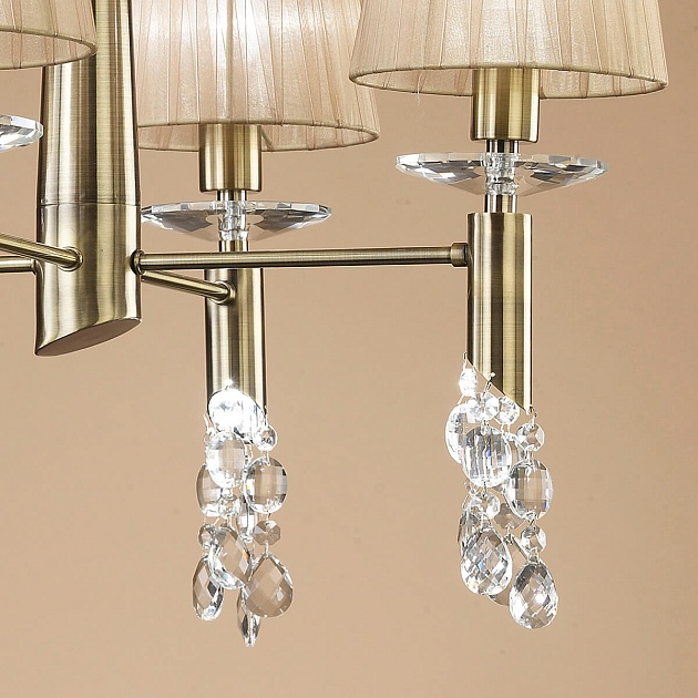 Подвесная люстра Mantra Tiffany Bronze 3872 Фото № 5