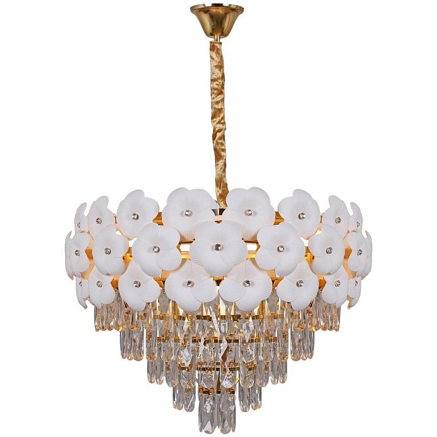 Подвесная люстра Illumico IL8139-9РLY-39 GD WT Фото № 