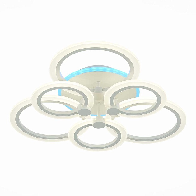 Потолочная светодиодная люстра Evoluce Cerina SLE500652-06RGB Фото № 4